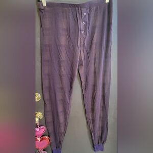 Marc By Marc Jacobs Plum Lounge Pants, Size XL